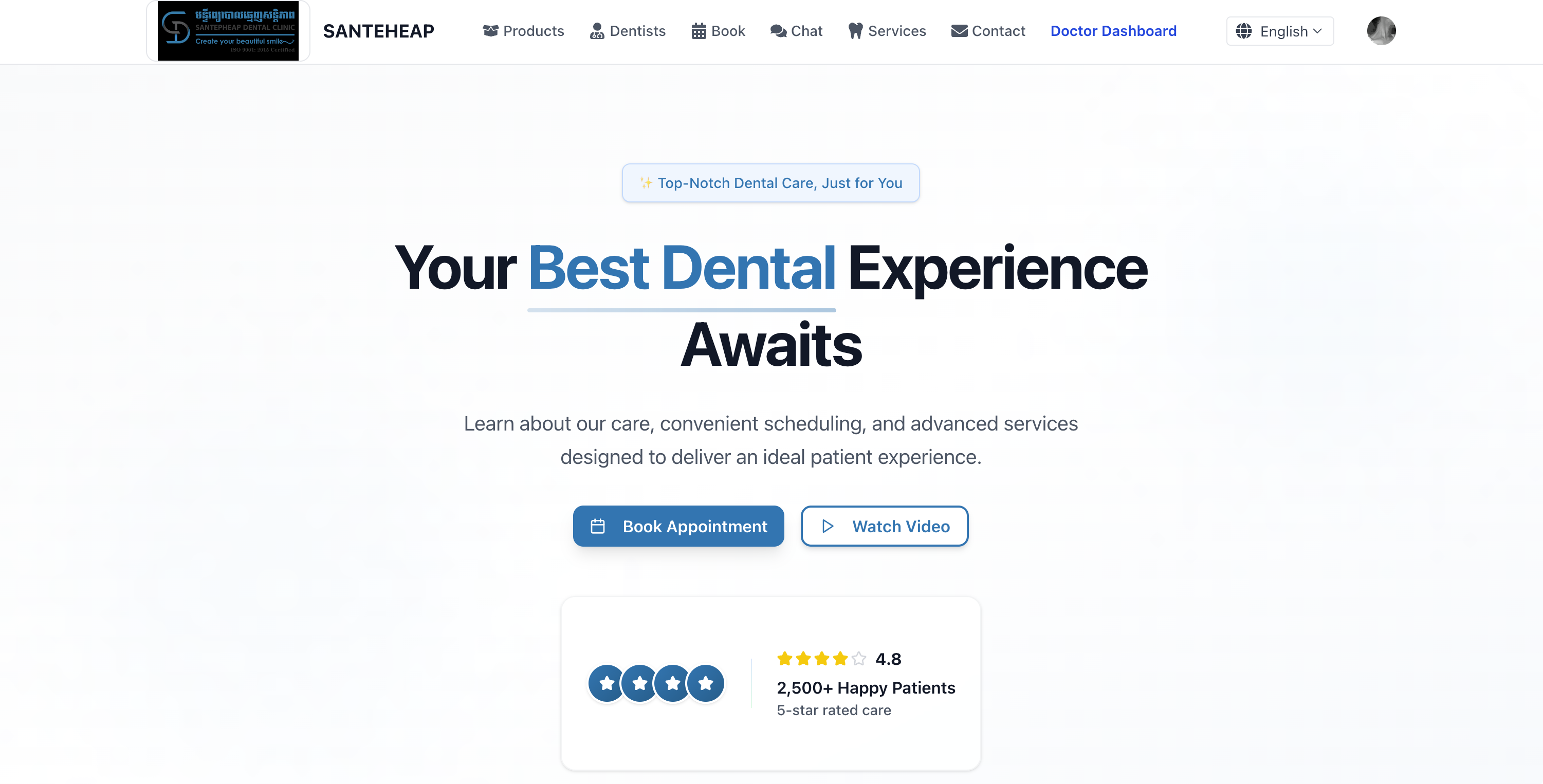 BookHp — Full‑Stack Healthcare Booking Platform