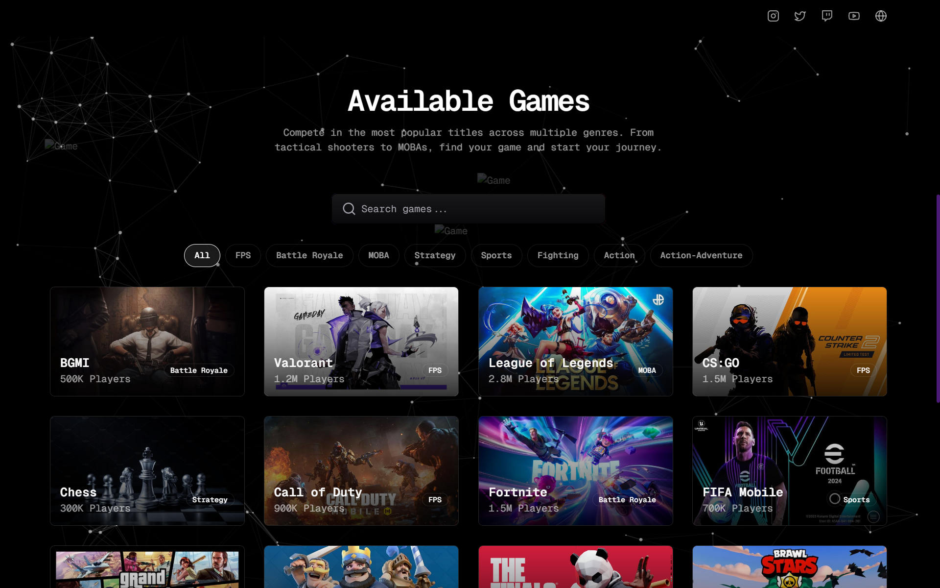 Centaurus Arena - E-sport Management Platform